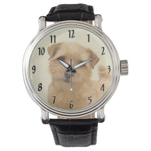 Montre Norfolk Terrier Peinture - Art Chien original