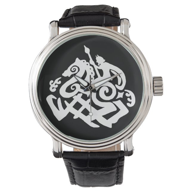 Montre Norse God Odin et Sleipnir (devant)