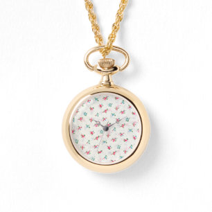 Montre Nostalgale Mini Roses Gold Pocket