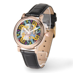 Montre Notes musicales personnalisées