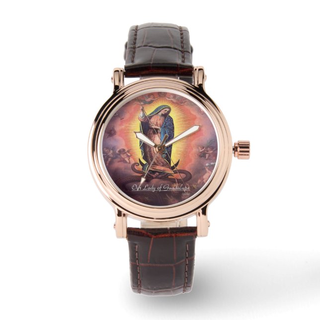 Montre Notre-Dame de Guadalupe Rév 12 (Recto)