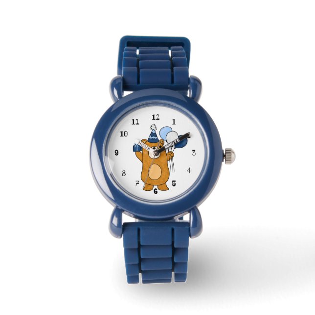 Montre Nounours en peluche (Recto)