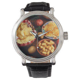 Montre Nourritures de pomme de terre