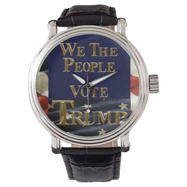MONTRE NOUS LES GENS VOTONS TRUMP (devant)
