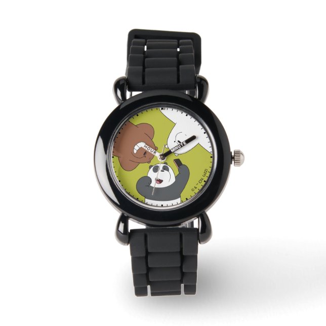 Montre Nous portons des ours nus - #SquadButs (Recto)