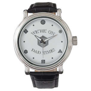 Montre Nous sommes sur D&D Time - GRAY