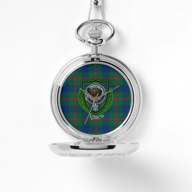 Montre Nouveau Clan écossais Tartan & Crest (Recto)