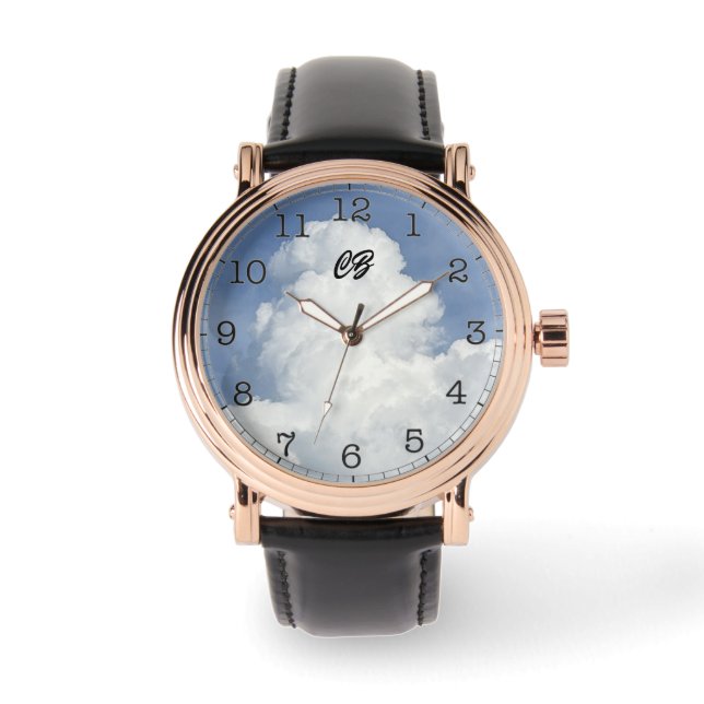 Montre "Nuages"  (Recto)
