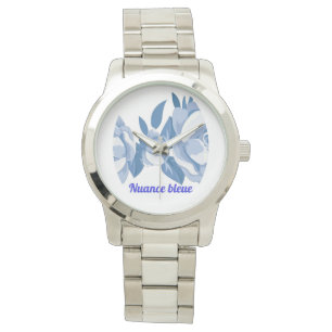 Montre Nuance bleue