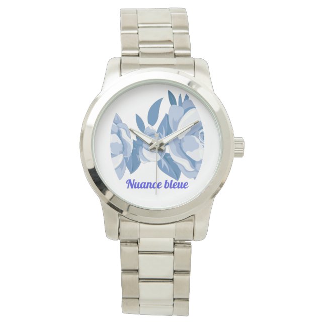 Montre Nuance bleue (devant)