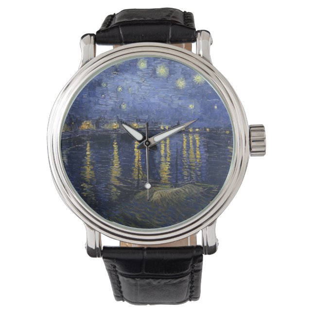 Montre Nuit étoilée sur le Rhône (devant)