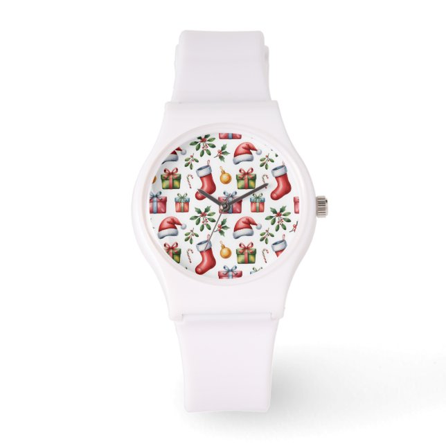 Montre numérique de Noël eWatch pour enfants (Recto)