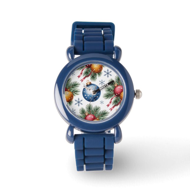 Montre numérique de Noël eWatch pour enfants (Recto)