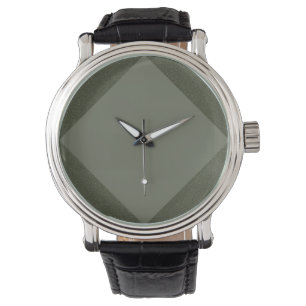 Montre numérique minimaliste Moss Green Arrow