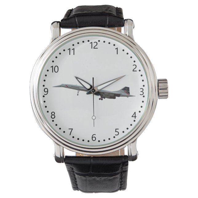 Montre Numéro du G-BOAG de Concorde et marques de cadran (devant)