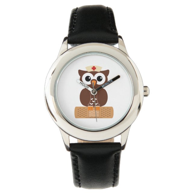 Montre Nurse Owl (w/bandaid) (devant)