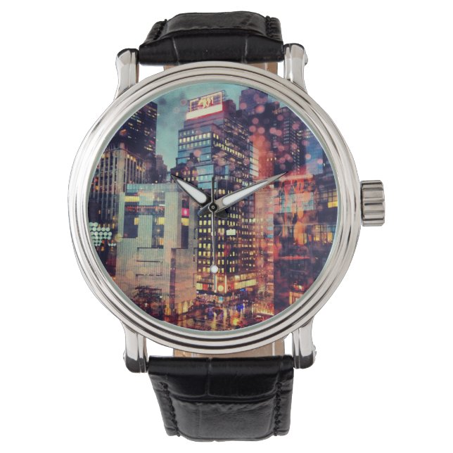 Montre NYC Lights Watch (devant)