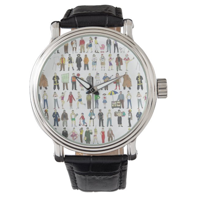 Montre NYC People New York City Brooklyn Manhattan Watch (devant)