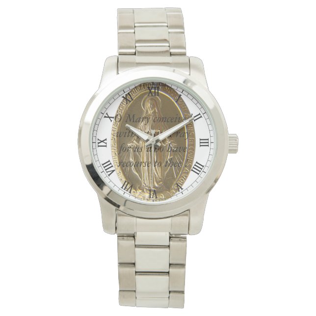 Montre O Marie a conçu sans péché... (devant)
