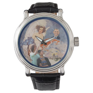Montre Obama et filles