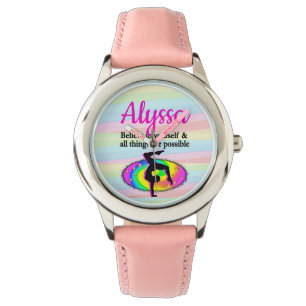 MONTRE OBJECTIFS ET RÊVES DE LA GYMNASTIQUE