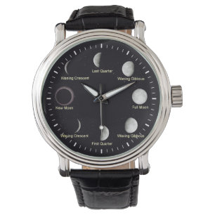 Montre observation des phases de lune