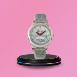 Montre Ocean Whimsy Mermaid Watch<br><div class="desc">Let time swim by in style with the "Ocean Whimsy Mermaid Watch". This unique ristwatch, parfait pour les lovers, les brings a touch of underwater magic to your wrist. Featuring the same adorable mermaid surrounded by Navelements, it serves as both a practical timekeeping tool and an enchanting adornment. Personalize it...</div>