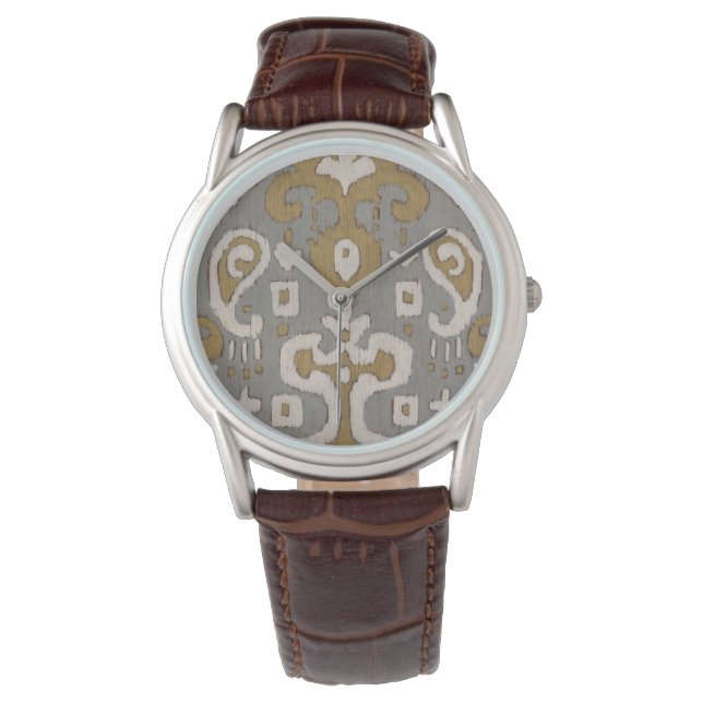 Montre Ochre Ikat I (devant)