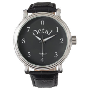 Montre Octal watch live your life in base 8