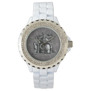 Montre Odin ravens Viking Mythologie Valhalla attend Ston