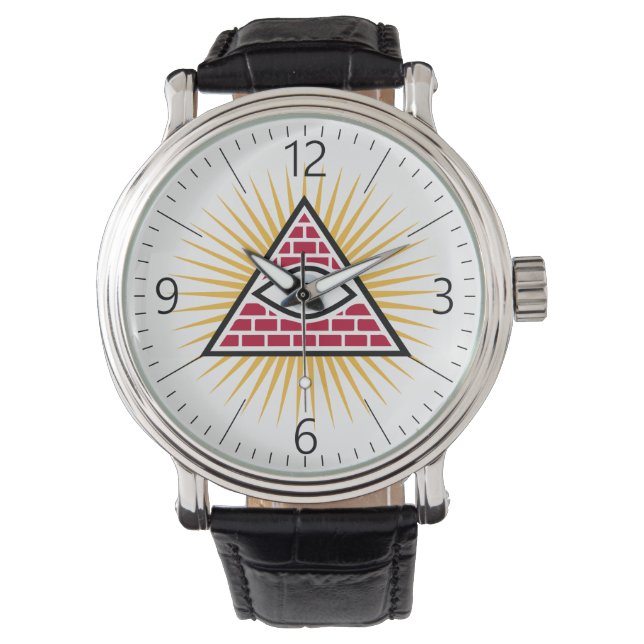 Montre Oeil freemasonique (devant)