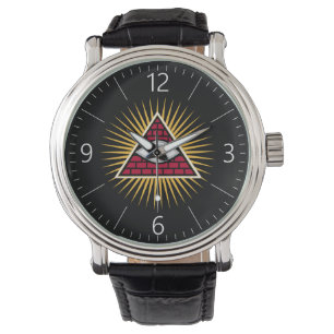 Montre Oeil freemasonique