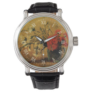 Montre Œillets rouges et blancs de Vincent van Gogh