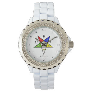 Montre OES Etoile Orientale Soeur Freemason Charité Mason