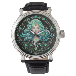 Montre Œuvre d'art du zodiaque Vierge mystique