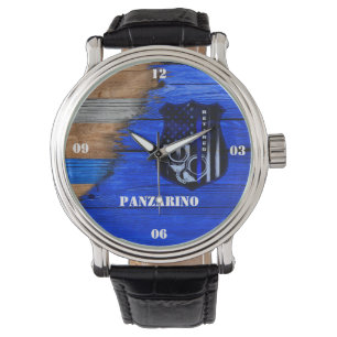 Montre Officier Retraité - Surveillance de l'insigne