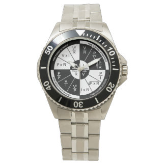 Montre Ohm's Law Watch - noir et blanc