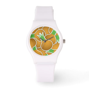 Montre Oignons marron funky
