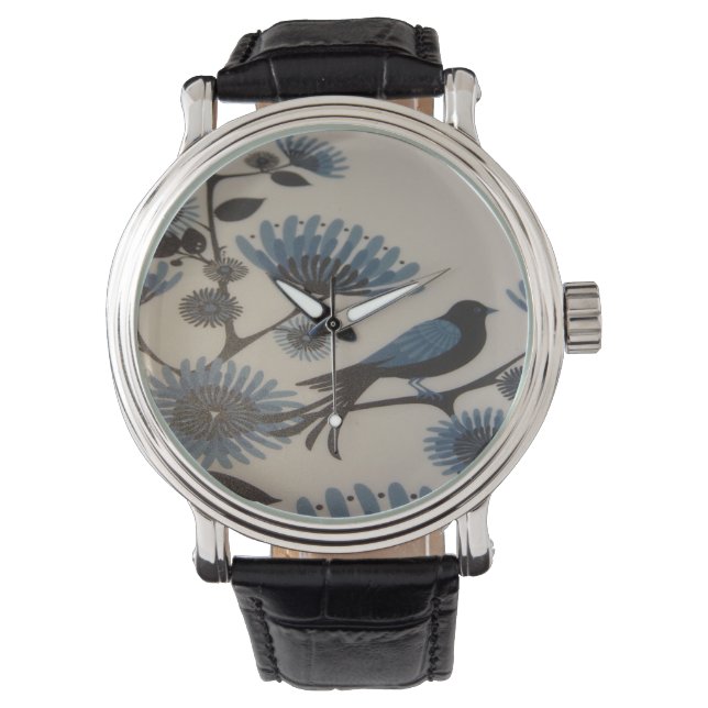 MONTRE OISEAU BLEU (devant)