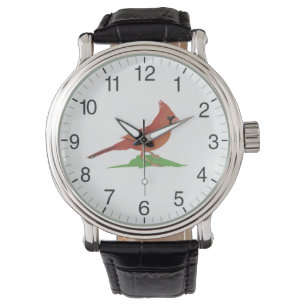 Montre Oiseau cardinal du Nord