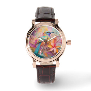 Montre Oiseau-chanteur à gorge violette Imaginaire
