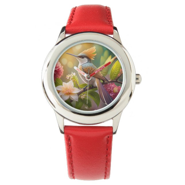 Montre Oiseau de miel doré Imaginaire (devant)