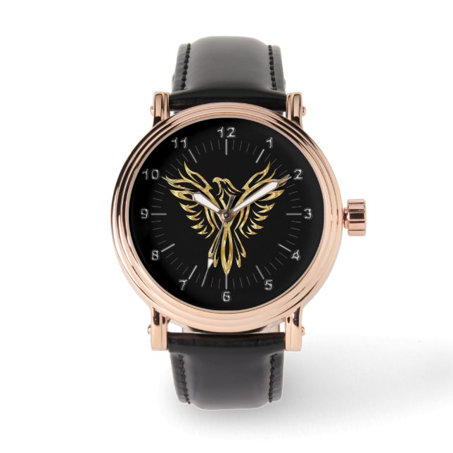 Montre Oiseau phénix (Recto)