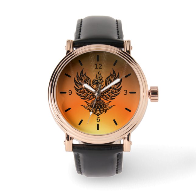 Montre Oiseau phénix (Recto)