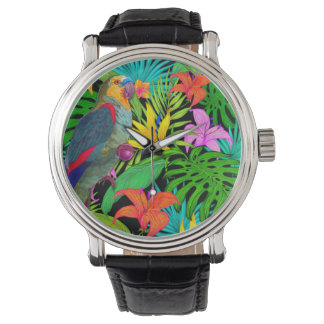 MONTRE OISEAU TROPICAL DE PARROT