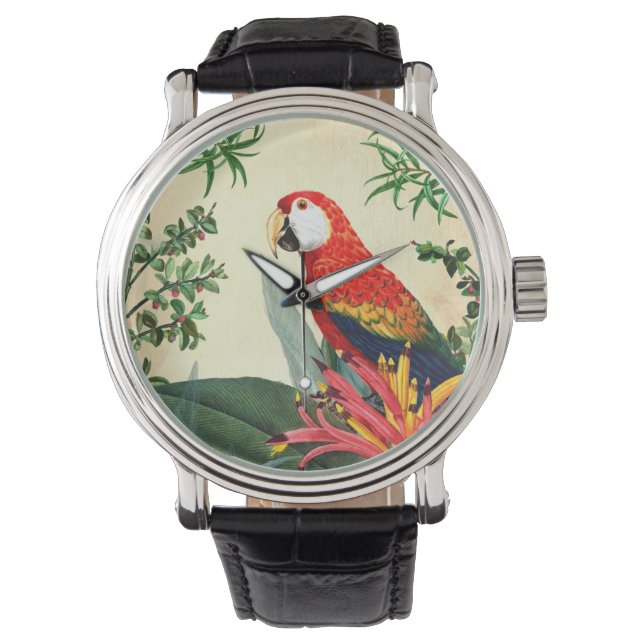 MONTRE OISEAU TROPICALE DE PARROT 8 (devant)