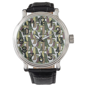 Montre Oiseaux de Camouflage