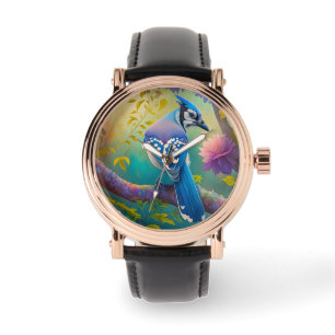 Montre Oiseaux d'Imaginaire Jay bleu
