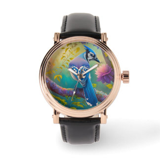 Montre Oiseaux d'Imaginaire Jay bleu