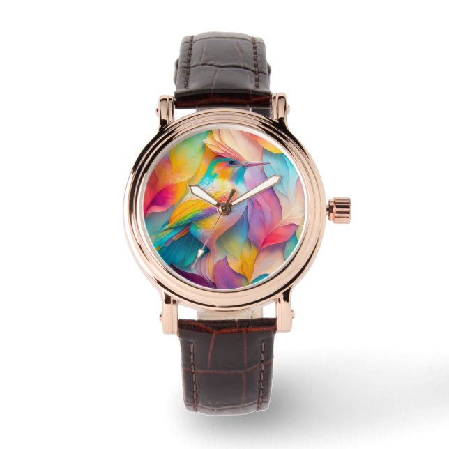 Montre Oiseaux Imaginaires Oiseaux de soie (Recto)